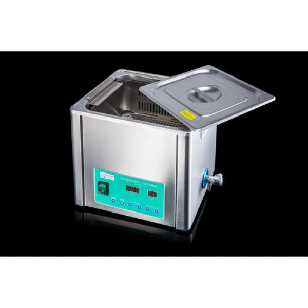 Ultrasonic Cleaner, stainless steel, w/heat & basket, 2.64gal/10L (Tabletop)